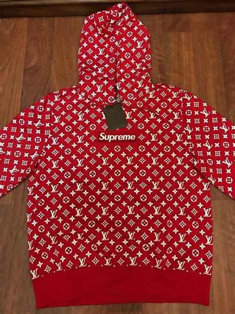 2018 supreme x lv|supreme box logo sweatshirt.